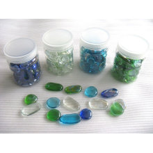 decorative glass shapes, glass nuggets,glass pebble mosaic